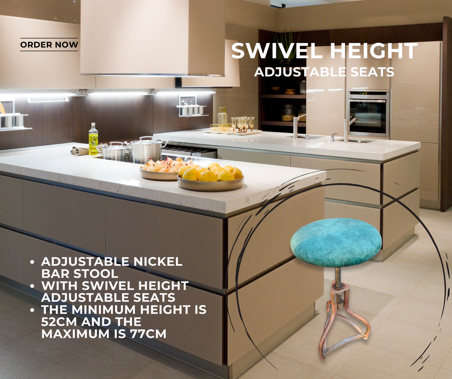 Bar stool Industrial look