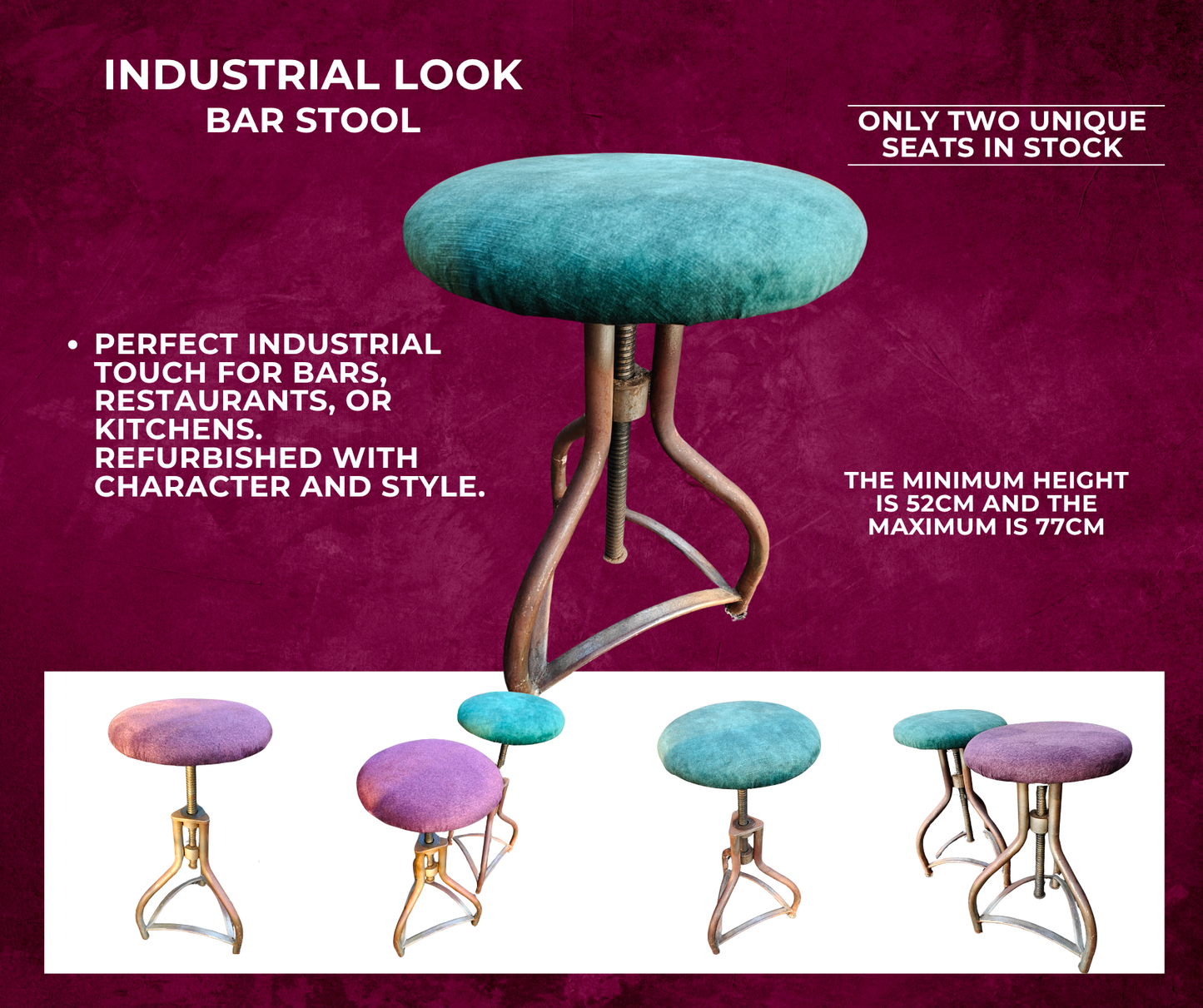 Bar stool Industrial look