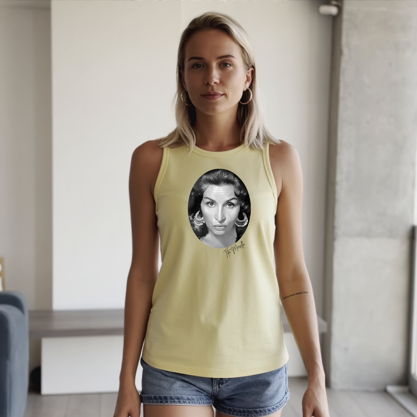 Women’s Sleeveless Tank Top – Tita de Buenos Aires - Tribute Design