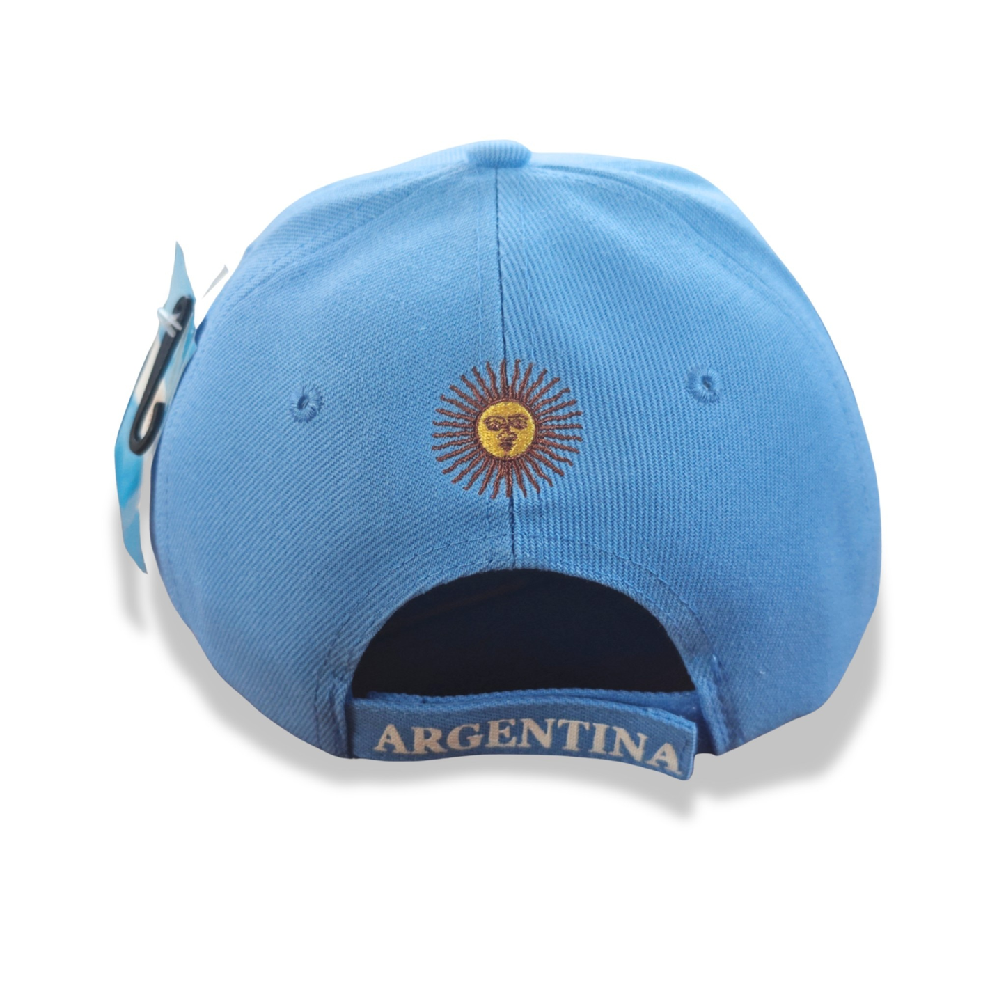 ARGENTINA cap  and Sun of May on the brim embroidery. Curved visor, unisex, perfect for fans and casual wear