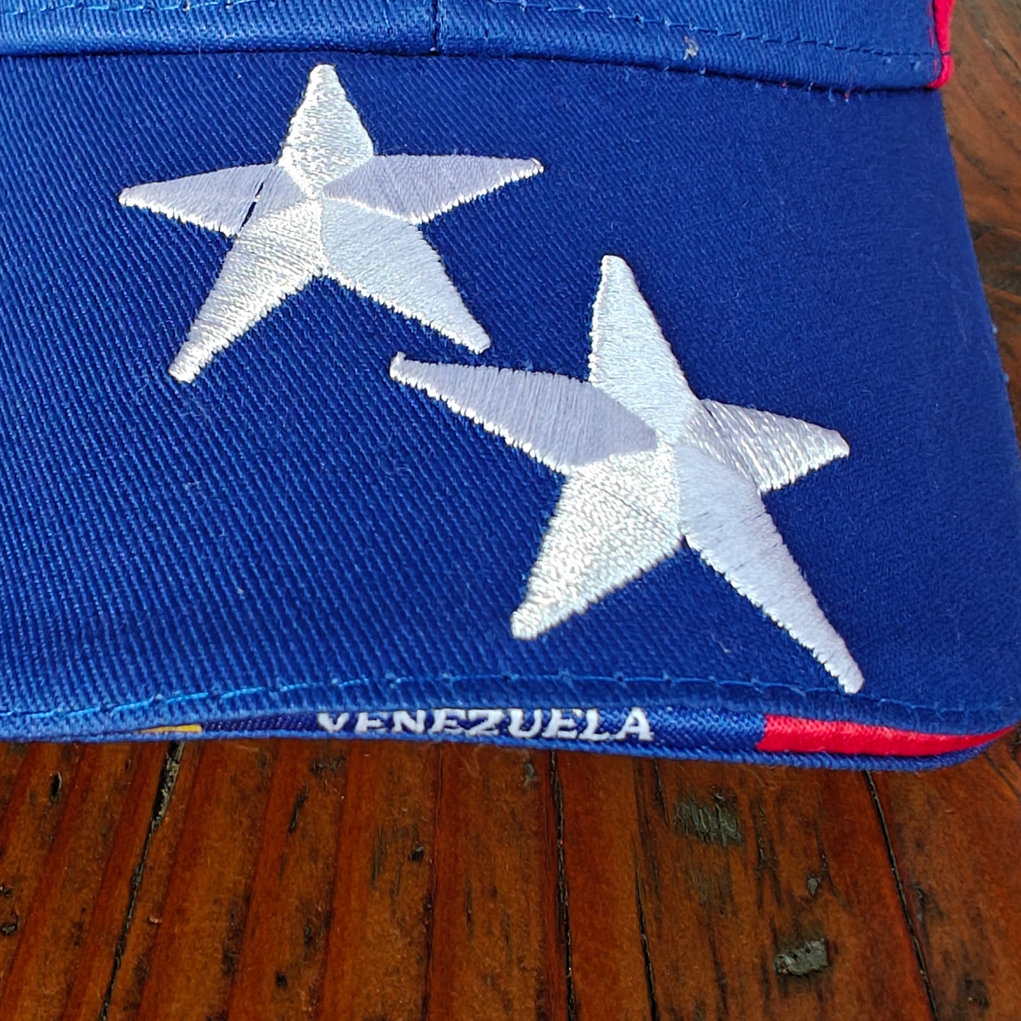 Venezuelan Tricolor Cap – Embroidered Coat of Arms & Stars | National Pride Hat