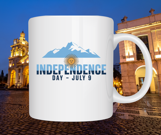 Independence Day - July 9 Ceramic Mug  – 11 oz
