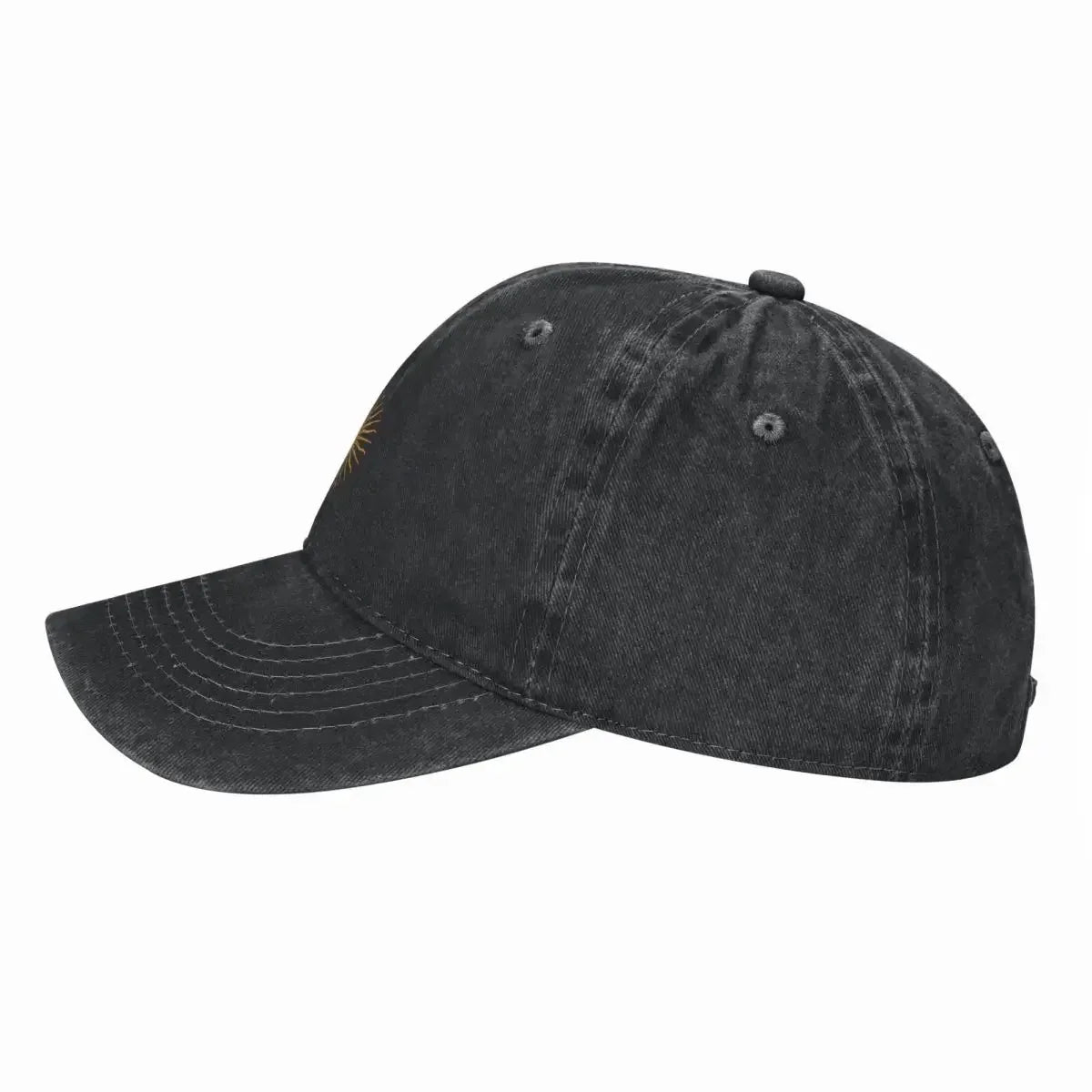 Cotton Twill Cap – Sun of May Symbol | Classic Argentine Cap | Argentinian Headwear - Unisex