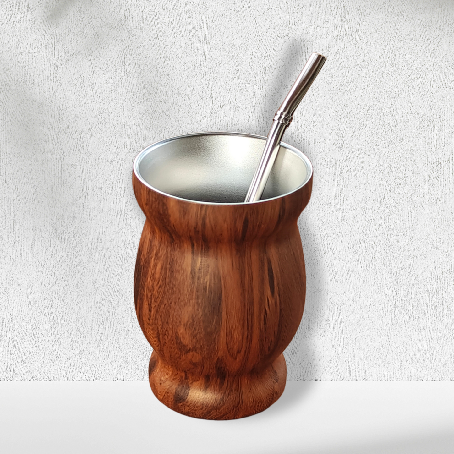 Stainless Steel Yerba Mate Cup Set – Double-Walled + Bombilla